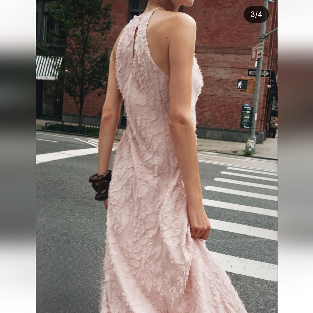Zara Maxi Dress Pink Size XS and S - Picture 8 of 11